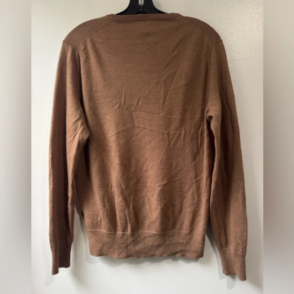 J. Crew Men's Tan Crewneck Sweater